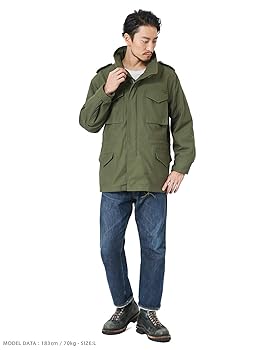 美品 HOUSTON 50815 M-65 フィールドジャケット ライナー付き 61hBG+R9aEL._UY350_.jpg